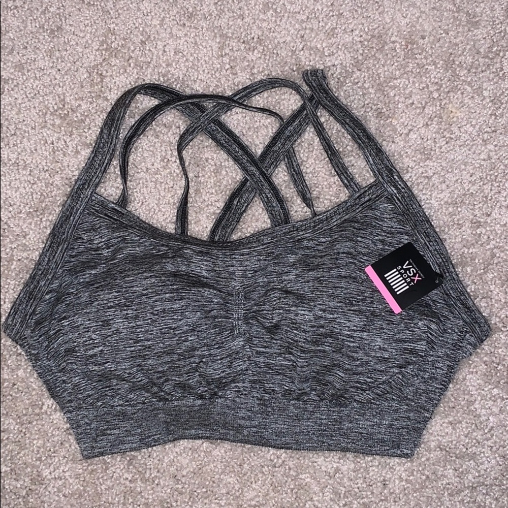 NWT VICTORIA’S SECRET Marled Racerback Sports Bra